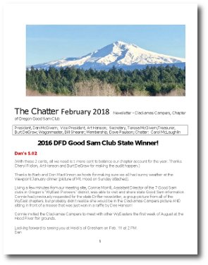 Chatter February 2018