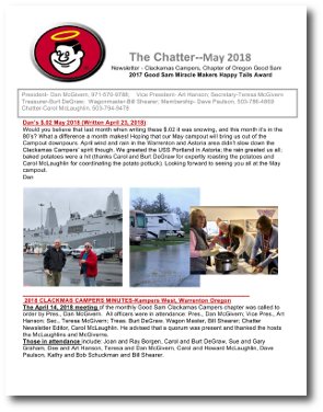 Chatter May 2018
