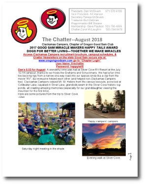 Chatter August 2018