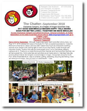 Chatter September 2018