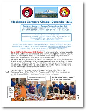 Chatter December 2018